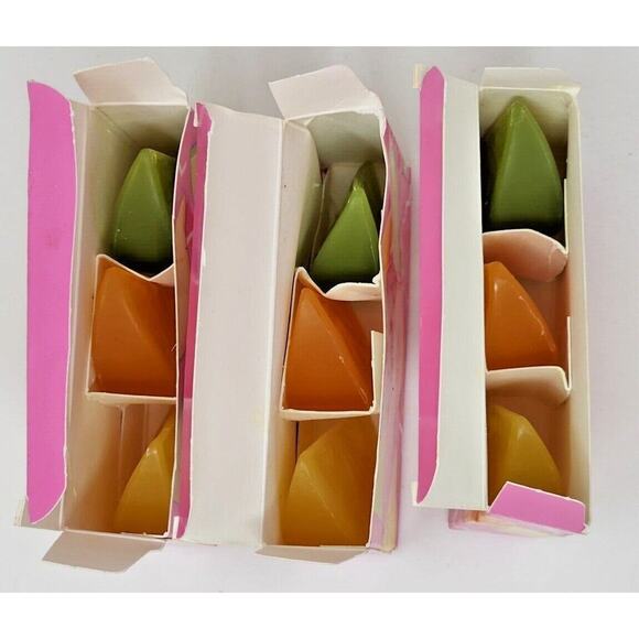 3 Boxes of 3 pc-Avon Decorative Citrus Scents Soap Set-Fruit Slice Shape NOS U95 - Picture 2 of 5
